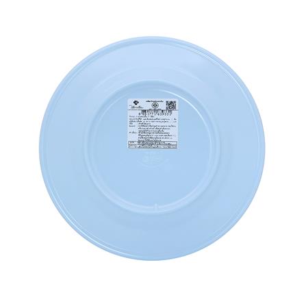 จานตื้นเมลามีน 7 นิ้ว VANDA CLASSIC สีฟ้า_2
