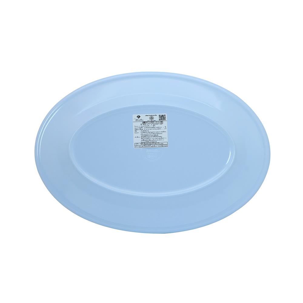 จานเปลเมลามีน 11 นิ้ว VANDA CLASSIC สีฟ้า