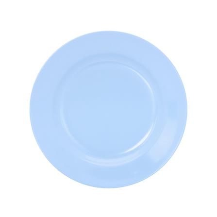 จานตื้นเมลามีน 8 นิ้ว VANDA CLASSIC สีฟ้า_1