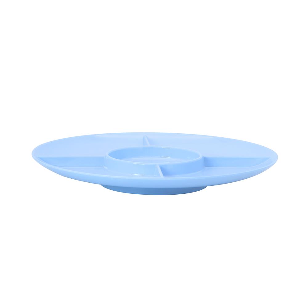 จานออเดิร์ฟเมลามีน 11.5 นิ้ว VANDA CLASSIC สีฟ้า