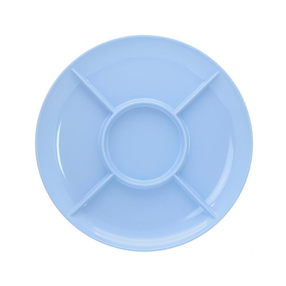 จานออเดิร์ฟเมลามีน 11.5 นิ้ว VANDA CLASSIC สีฟ้า