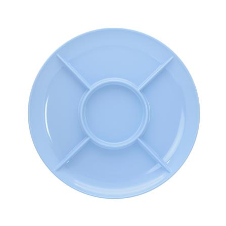 จานออเดิร์ฟเมลามีน 11.5 นิ้ว VANDA CLASSIC สีฟ้า_1