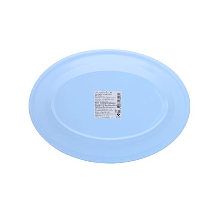 จานเปลเมลามีน 14 นิ้ว VANDA CLASSIC สีฟ้า_2