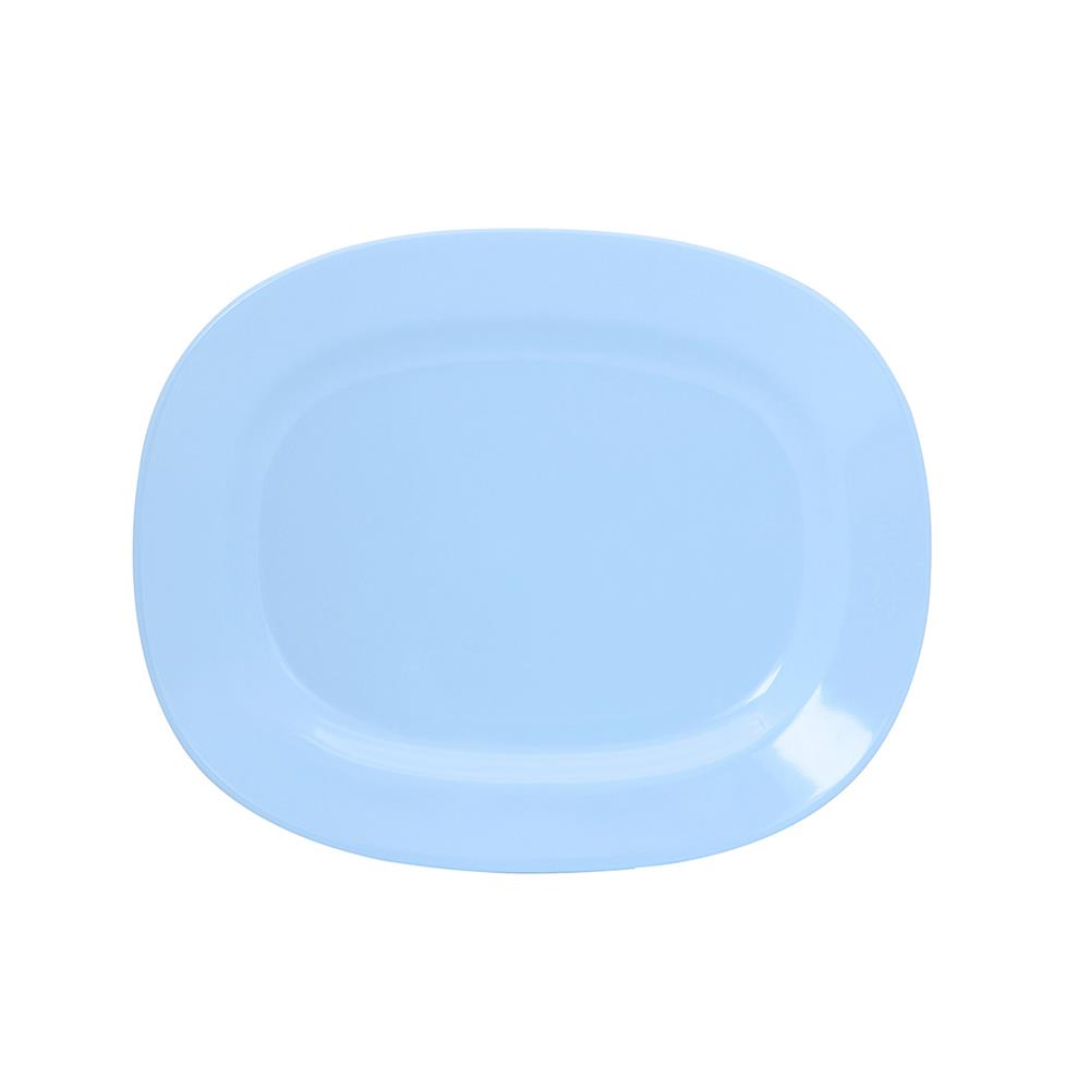 จานเปลเหลี่ยมเมลามีน 12 นิ้ว VANDA CLASSIC สีฟ้า