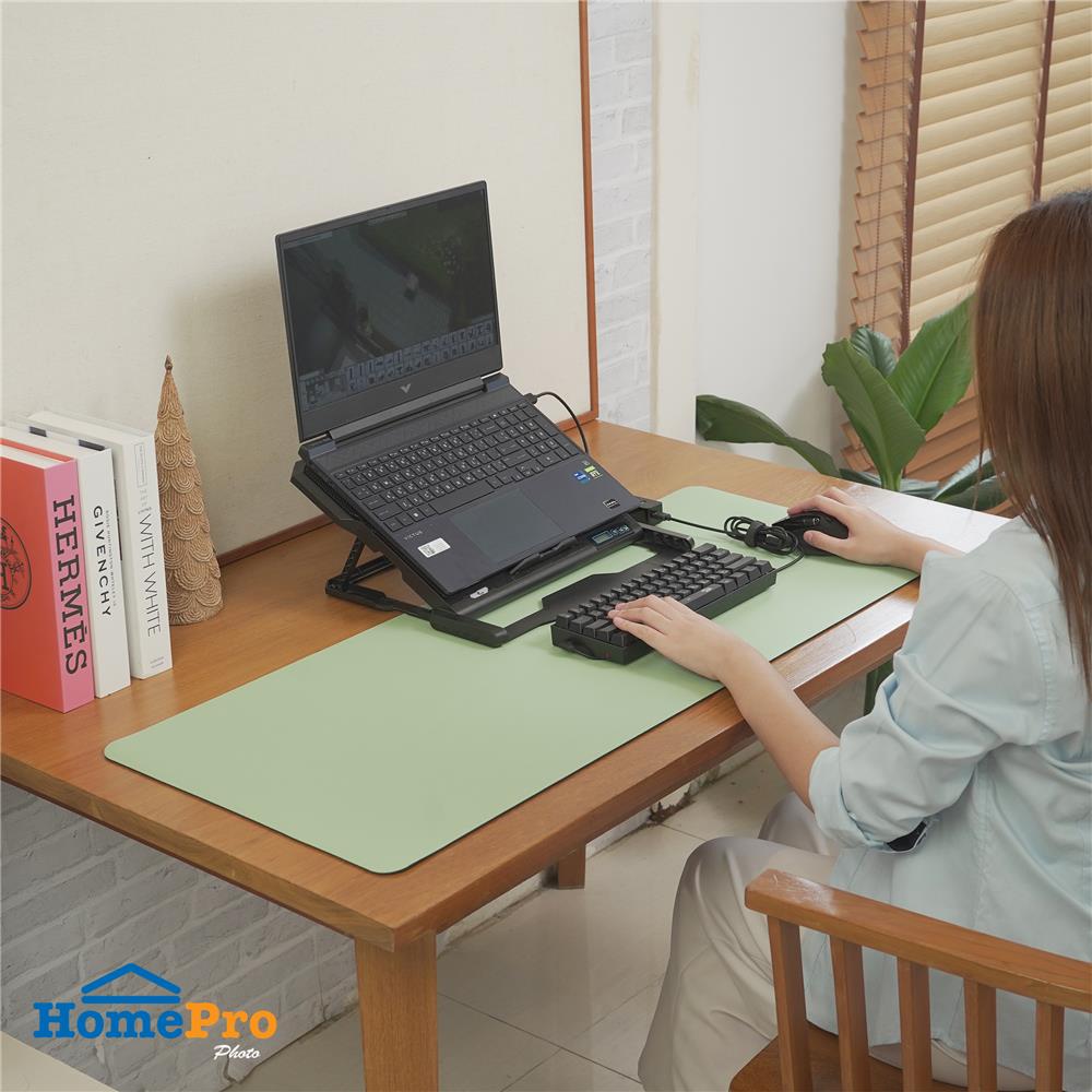 แผ่นรองเม้าส์ SNAZZ NOVA 40x100 ซม. สีเขียว