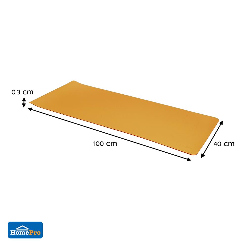 แผ่นรองเม้าส์ SNAZZ NOVA 40x100 ซม. สีเหลือง
