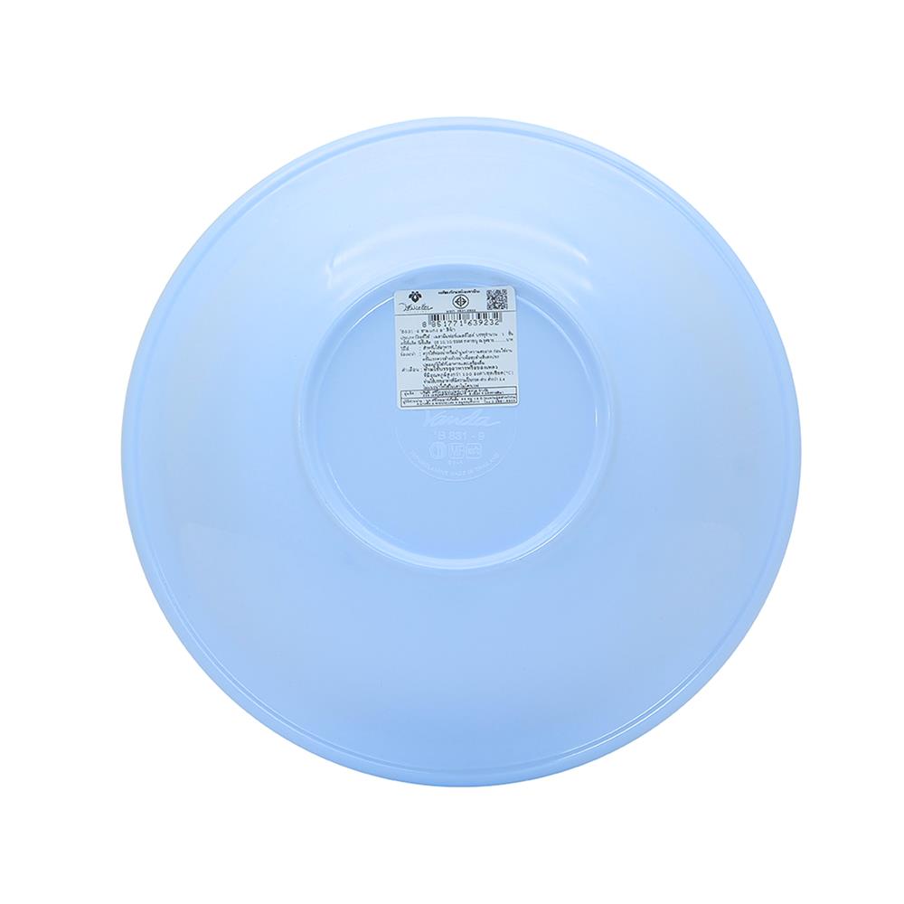 ชามซุปเมลามีน 9 นิ้ว VANDA CLASSIC สีฟ้า