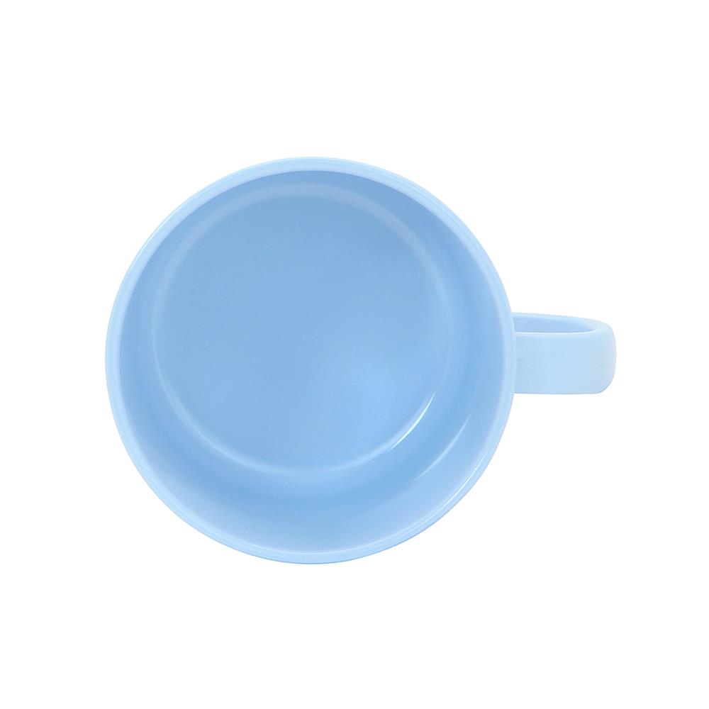 ถ้วยหูเมลามีน 350 มล. VANDA CLASSIC สีฟ้า