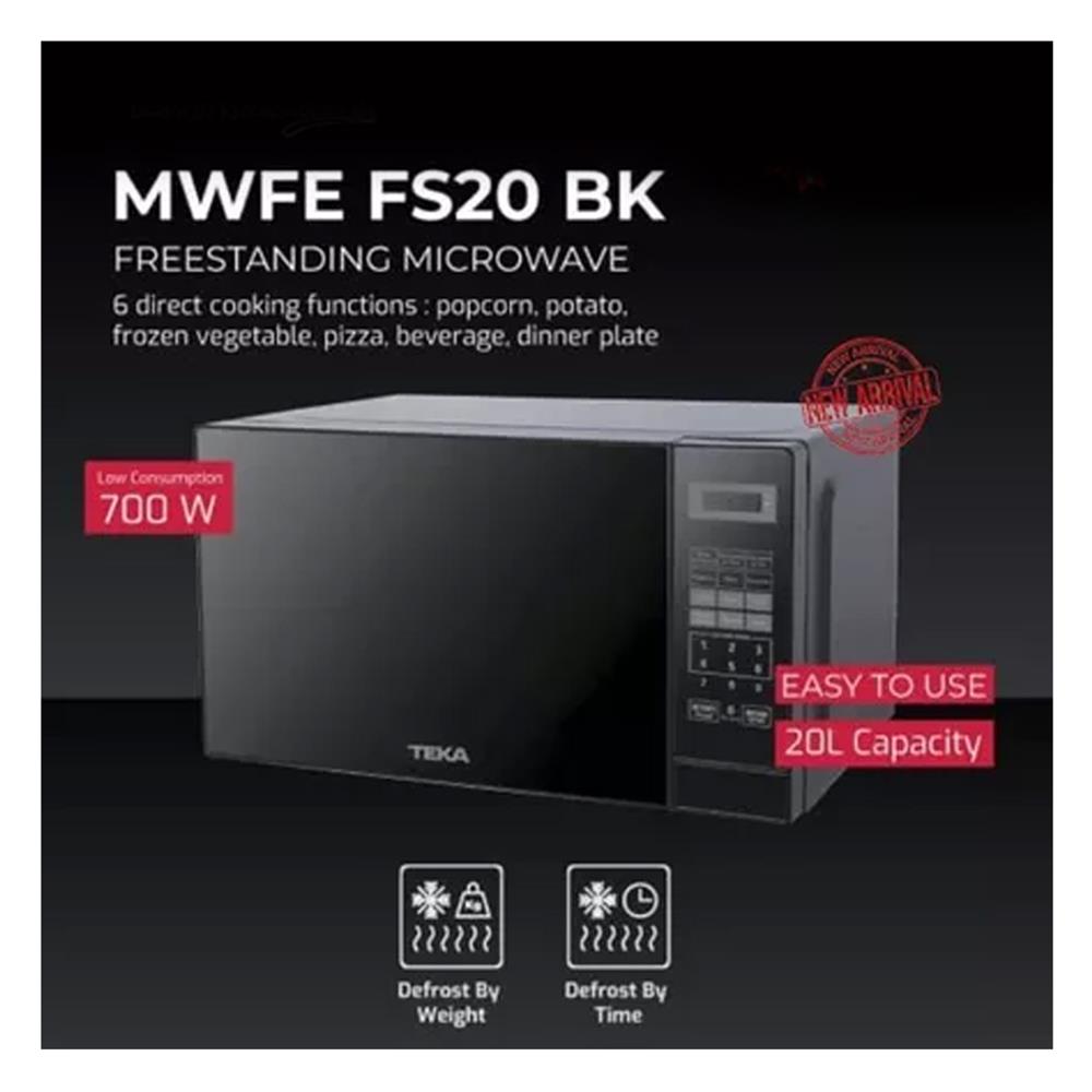 ไมโครเวฟ TEKA MWFE FS20 BK 20 ลิตร
