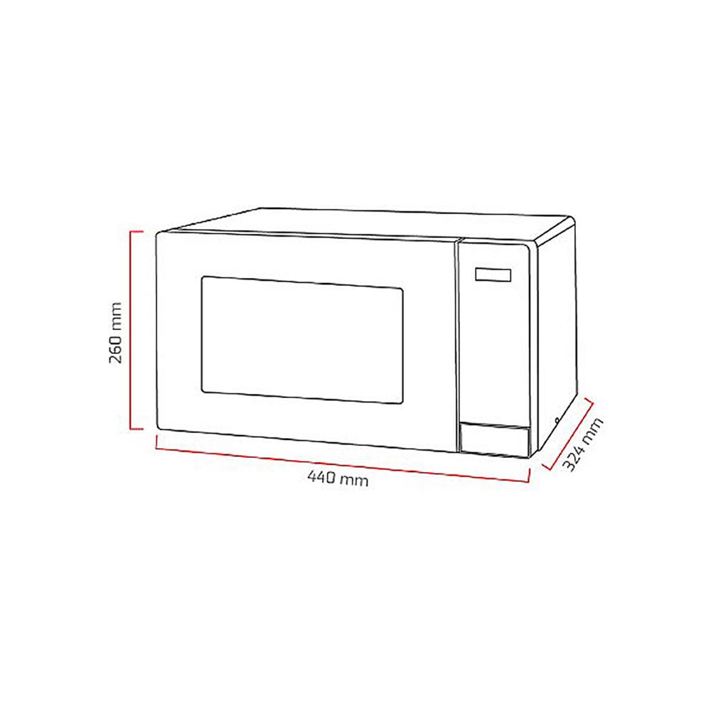 ไมโครเวฟ TEKA MWFE FS20 BK 20 ลิตร