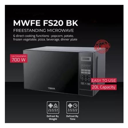 ไมโครเวฟ TEKA MWFE FS20 BK 20 ลิตร_5