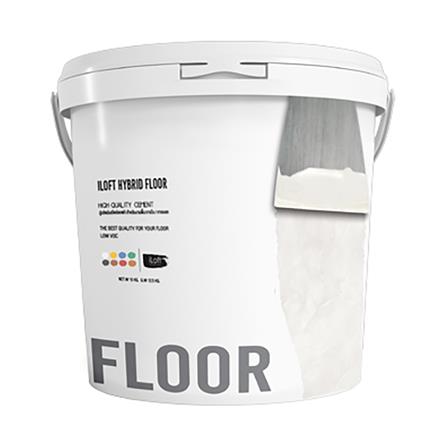 สีเท็กเจอร์ ILOFT HYBRID FLOOR สีขาวควันบุหรี่ 12 กก._0