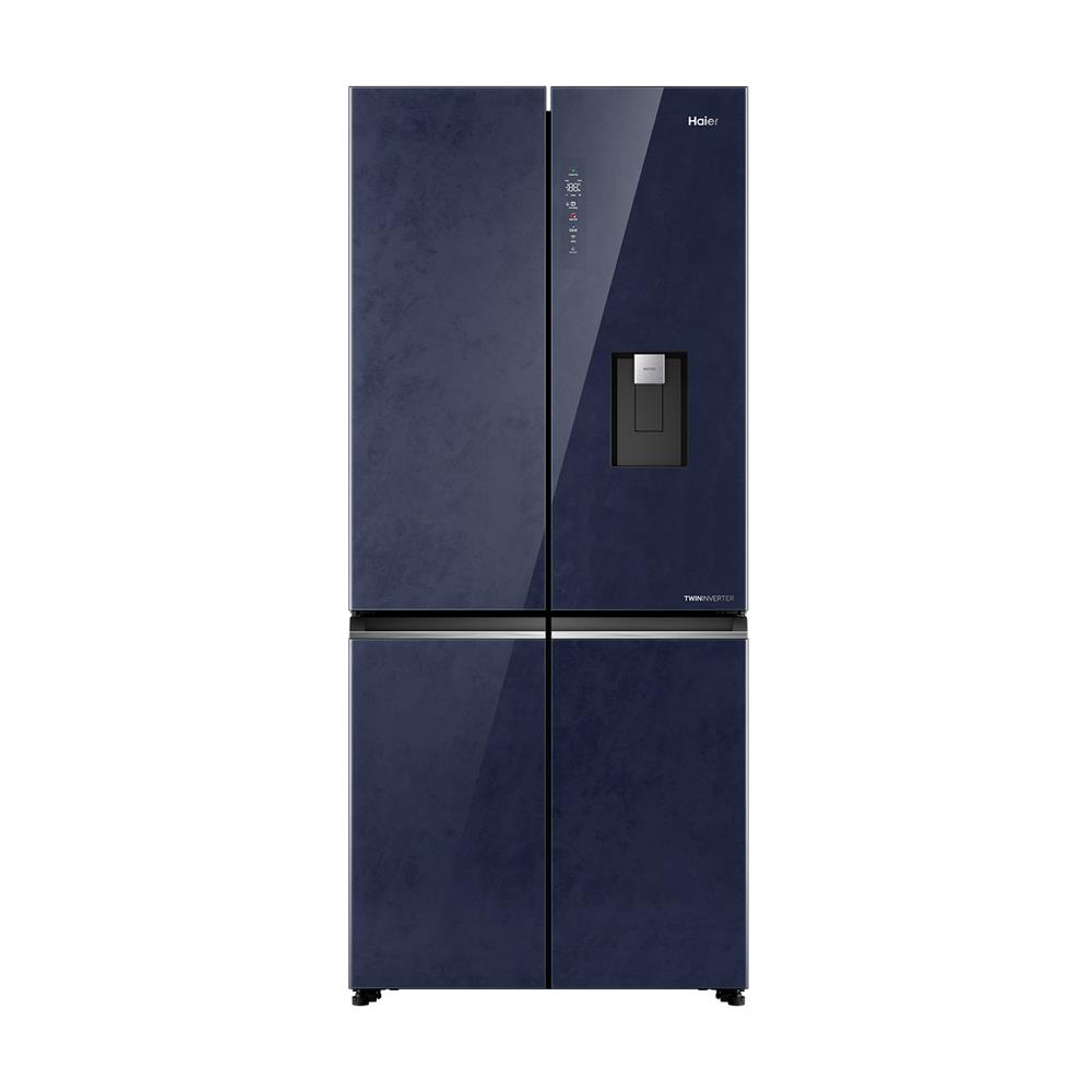ตู้เย็น MULTI DOOR HAIER HRF-MD539IW(GL)U1 18.4 Q กระจกน้ำเงินลายหินอ่อน