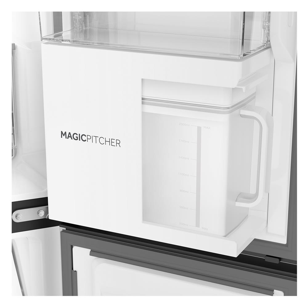 ตู้เย็น MULTI DOOR HAIER HRF-MD539IW(GL)U1 18.4 Q กระจกน้ำเงินลายหินอ่อน