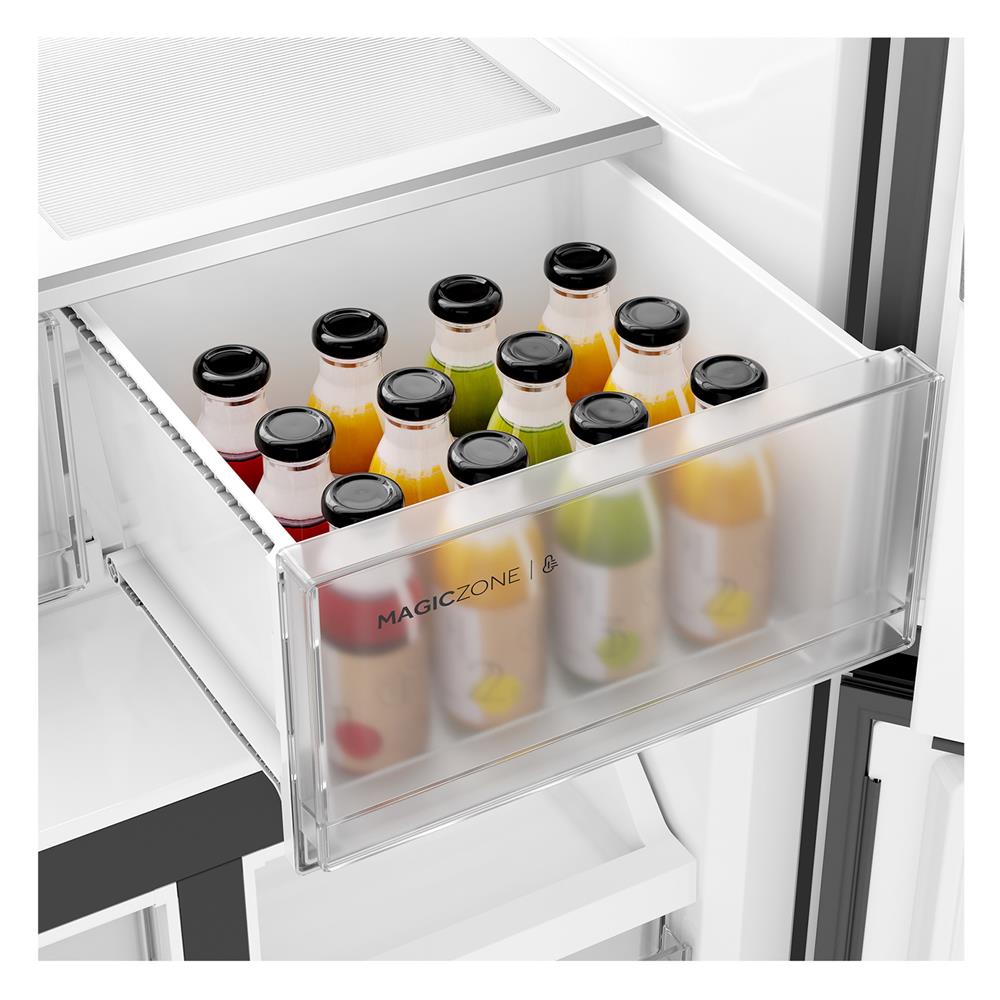 ตู้เย็น MULTI DOOR HAIER HRF-MD539IW(GL)U1 18.4 Q กระจกน้ำเงินลายหินอ่อน