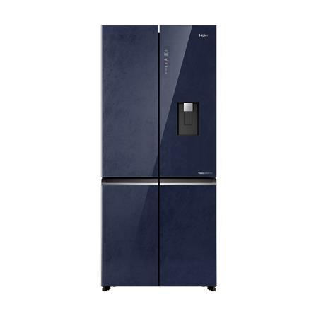 ตู้เย็น MULTI DOOR HAIER HRF-MD539IW(GL)U1 18.4 Q กระจกน้ำเงินลายหินอ่อน_0