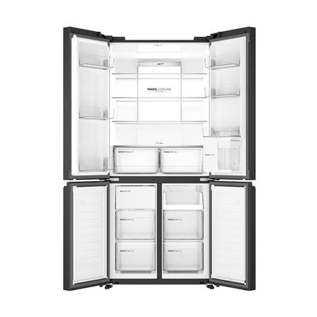 ตู้เย็น MULTI DOOR HAIER HRF-MD539IW(GL)U1 18.4 Q กระจกน้ำเงินลายหินอ่อน_3