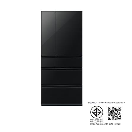 ตู้เย็น MULTI DOOR MITSUBISHI MR-WX70C-B-T 24.7Q กระจกดำ_4