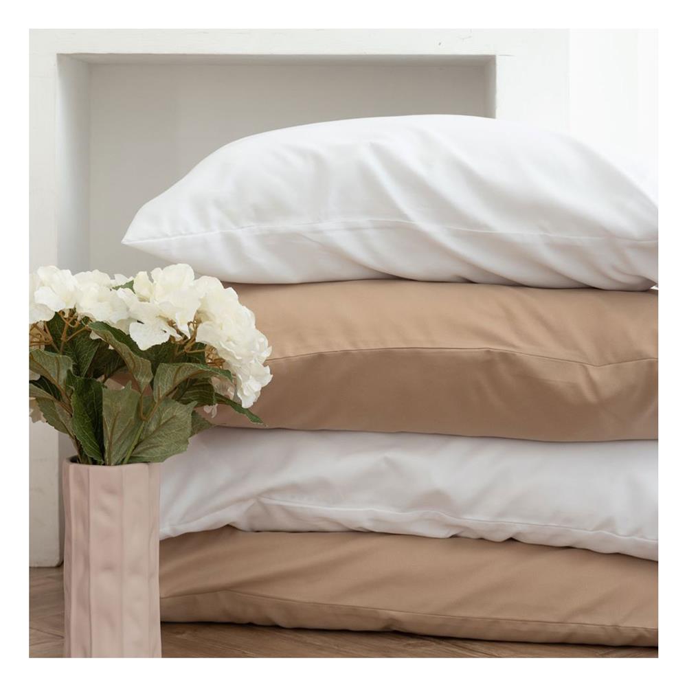 ชุดผ้าปูที่นอน 6 ฟุต (ชุด 6 ชิ้น) SANTA BEDDING สี BROWN/WHITE