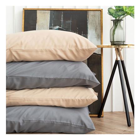 ชุดผ้าปูที่นอน 3.5 ฟุต (ชุด 4 ชิ้น) SANTA BEDDING สี BROWN/GREY_4