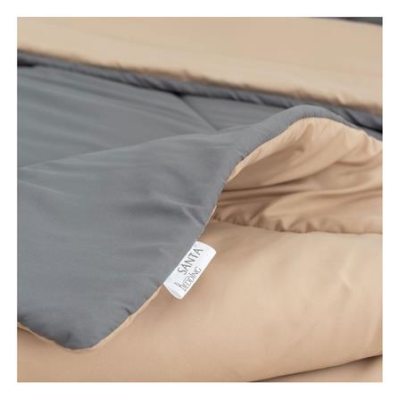 ชุดผ้าปูที่นอน 3.5 ฟุต (ชุด 4 ชิ้น) SANTA BEDDING สี BROWN/GREY_7