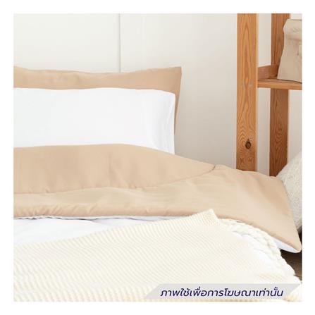 ชุดผ้าปูที่นอน 5 ฟุต (ชุด 6 ชิ้น) SANTA BEDDING สี BROWN/WHITE_2