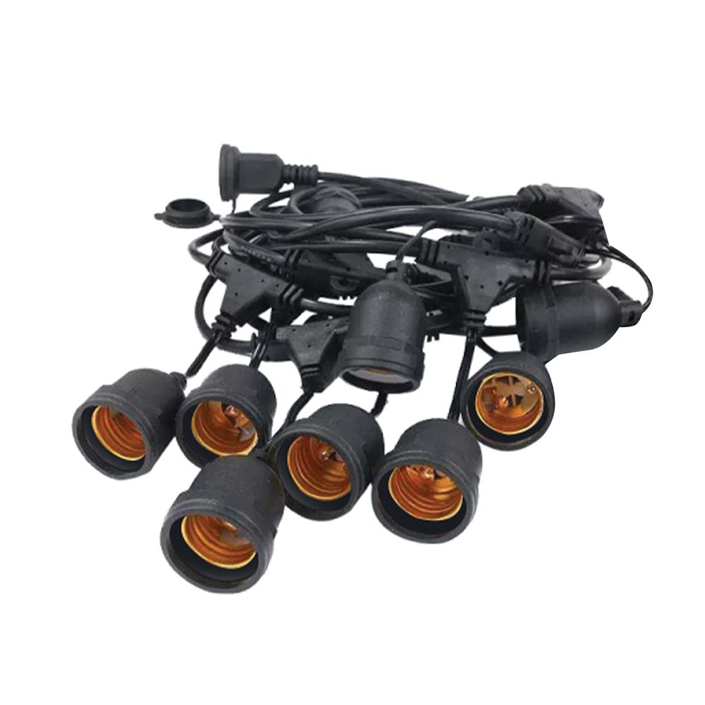 ขั้วกันน้ำสายไฟระย้า HI-TEK 15 ขั้ว E27 5 เมตร