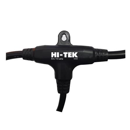 ขั้วกันน้ำสายไฟระย้า HI-TEK 15 ขั้ว E27 5 เมตร_1