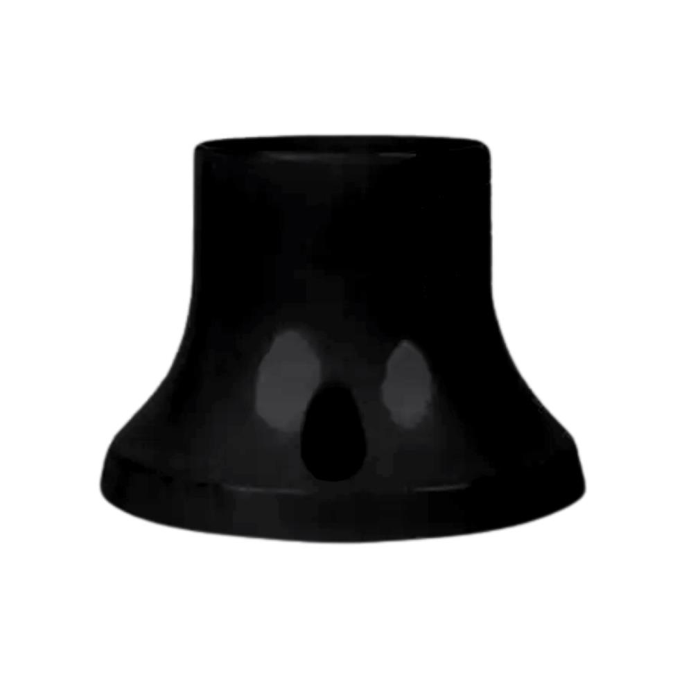 ขั้วหลอดแป้นตรง HI-TEK E27 VDE สีดำ