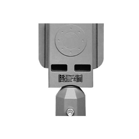 ไฟถนน LED HI-TEK HFOLS0120D 120 วัตต์ DAYLIGHT สีเทา_7