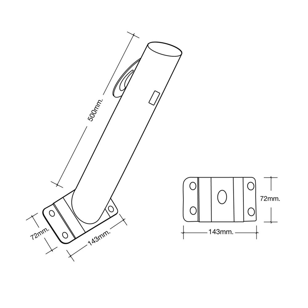 ไฟถนน SOLAR HI-TEK HFSS1000W 1,000 วัตต์ DAYLIGHT สีดำ