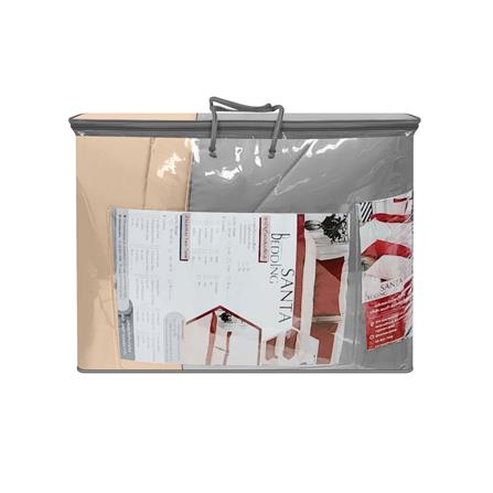ชุดผ้าปูที่นอน 6 ฟุต (ชุด 6 ชิ้น) SANTA BEDDING สี BROWN/GREY_8