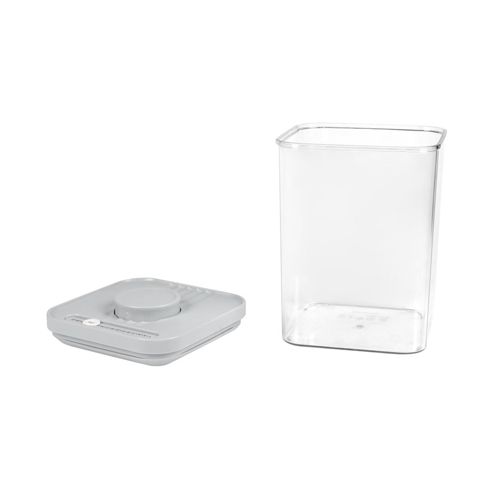 ขวดโหล PET ฝาสุญญากาศ KECH BILO 1200 มล. สีเทา/ใส