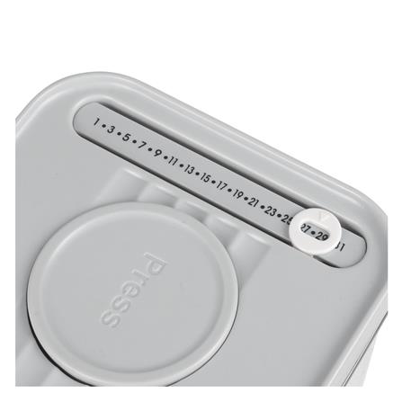 ขวดโหล PET ฝาสุญญากาศ KECH BILO 1200 มล. สีเทา/ใส_3