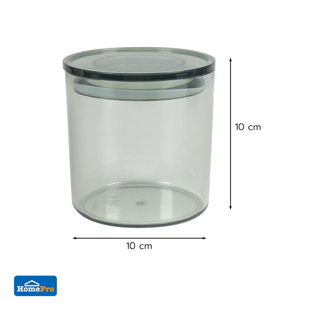 ขวดโหล PET ฝาดึง KECH RUSHY 500 มล. สีเขียว/ใส