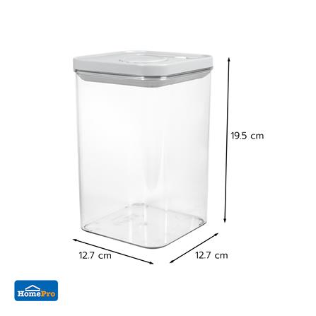 ขวดโหล PET ฝาสุญญากาศ KECH BILO 2200 มล. สีเทา/ใส_4