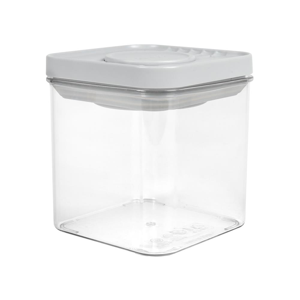 ขวดโหล PET ฝาสุญญากาศ KECH BILO 550 มล. สีเทา/ใส