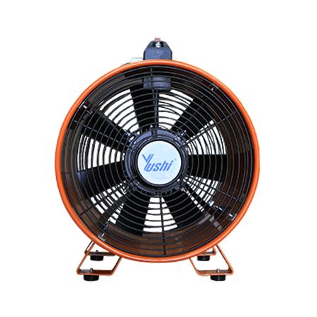 พัดลมอุตสาหกรรม 8 นิ้ว YUSHI YUS-PVT20 สีดำ/ส้ม_0