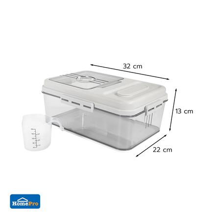 ถังข้าวสารฝาล็อก KECH WINDOW 2.5 กก._8