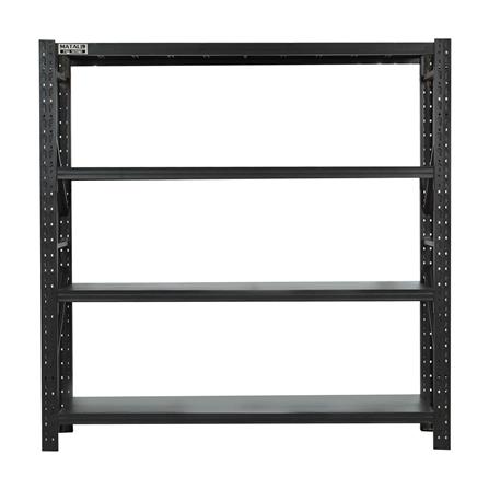 ชั้นเหล็ก 4 ชั้น MATALL PRO 200x200x60 ซม. สีดำ_0