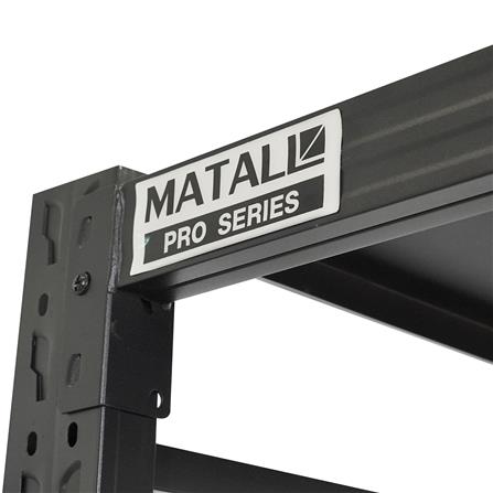ชั้นเหล็ก 4 ชั้น MATALL PRO 200x200x60 ซม. สีดำ_3