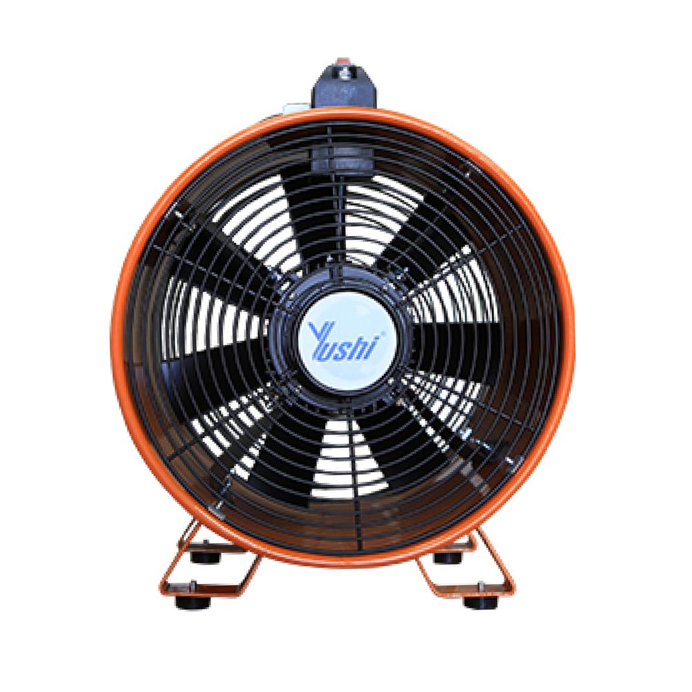 พัดลมอุตสาหกรรม 18 นิ้ว YUSHI YUS-PVT45 สีดำ/ส้ม