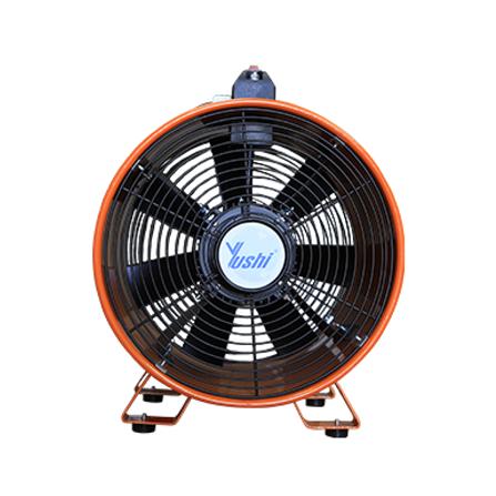 พัดลมอุตสาหกรรม 16 นิ้ว YUSHI YUS-PVT40 สีดำ/ส้ม_0