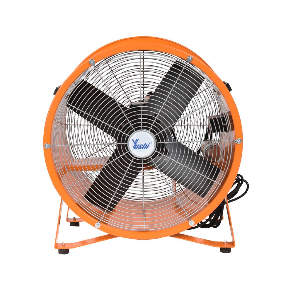 พัดลมอุตสาหกรรม 20 นิ้ว YUSHI YUS-PVT50 สีดำ/ส้ม