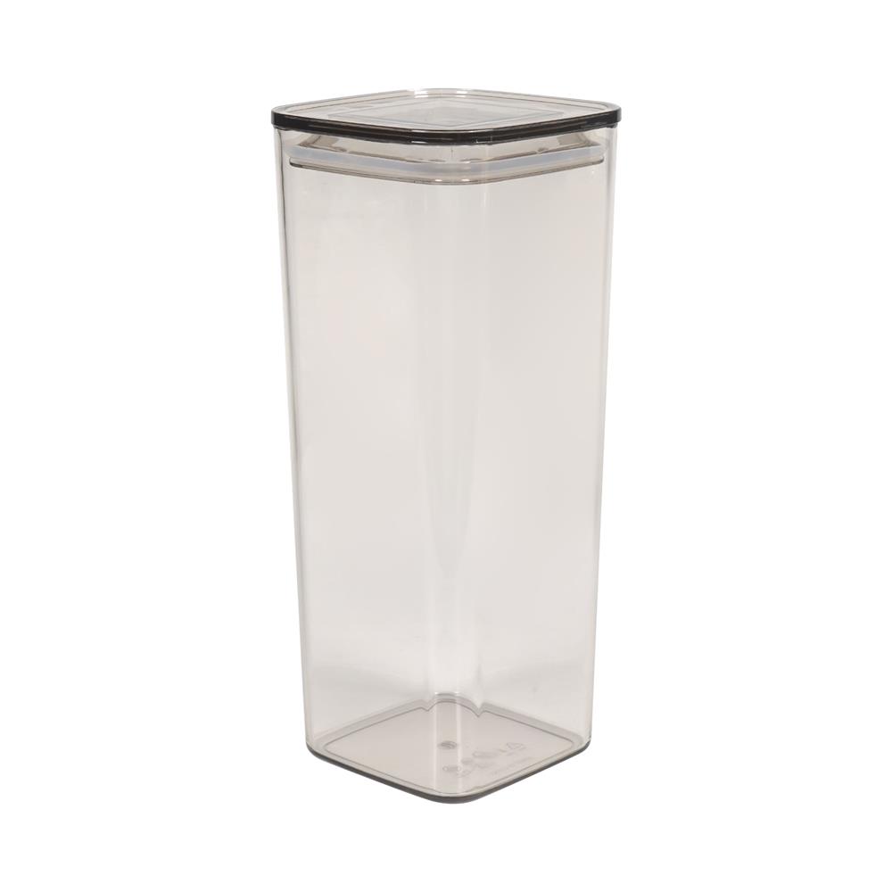 ขวดโหล PET ฝาดึง KECH RUSHY 1600 มล. สีน้ำตาลอ่อน