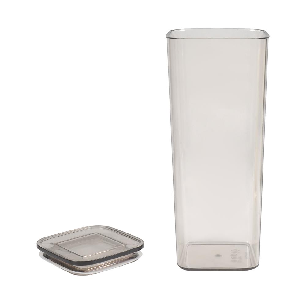 ขวดโหล PET ฝาดึง KECH RUSHY 1600 มล. สีน้ำตาลอ่อน