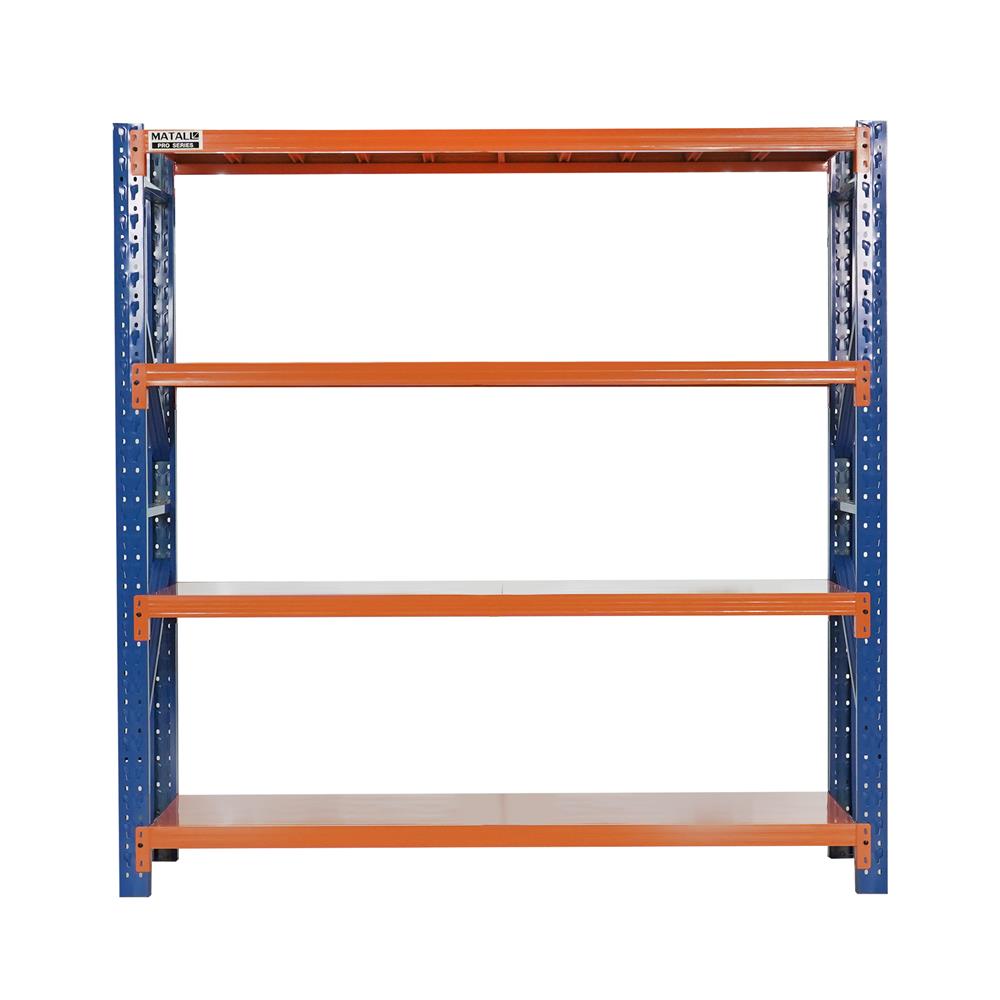 ชั้นเหล็ก 4 ชั้น MATALL PRO 200x200x60 ซม. สีส้ม/น้ำเงิน_0