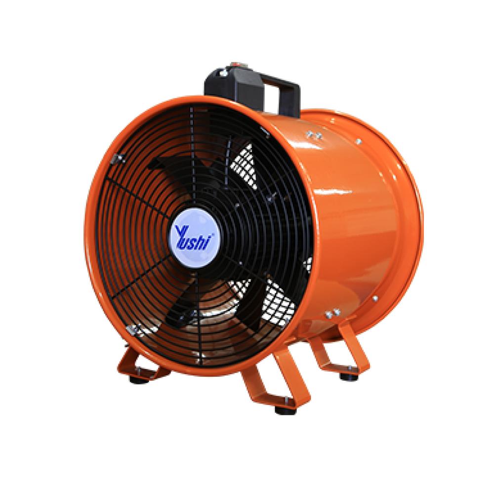 พัดลมอุตสาหกรรม 12 นิ้ว YUSHI YUS-PVT30 สีดำ/ส้ม