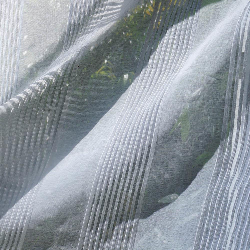 ผ้าม่านโปร่ง EYELET สั่งตัด HOME LIVING STYLE TEMPO สีขาว