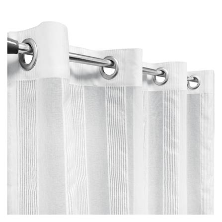 ผ้าม่านโปร่ง EYELET สั่งตัด HOME LIVING STYLE TEMPO สีขาว_1